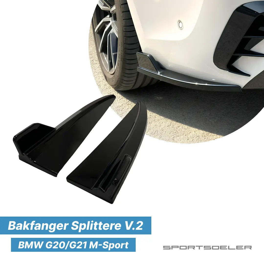 BMW G20/G21 3-Serie Bakfanger Splittere V.2 - Sportsdeler