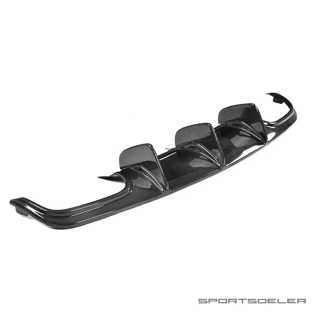 Mercedes Benz W204 C63 Carbon Fiber Diffuser - Sportsdeler