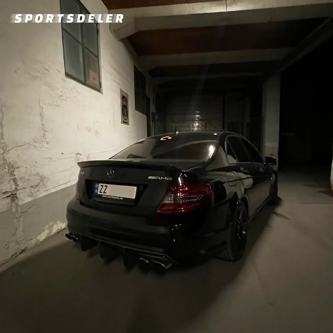 Mercedes Benz W204 C63 Carbon Fiber Diffuser - Sportsdeler