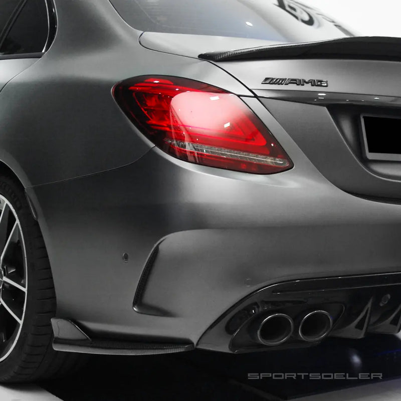 Mercedes C-Klasse W205 AMG Bakfanger Splittere - Sportsdeler