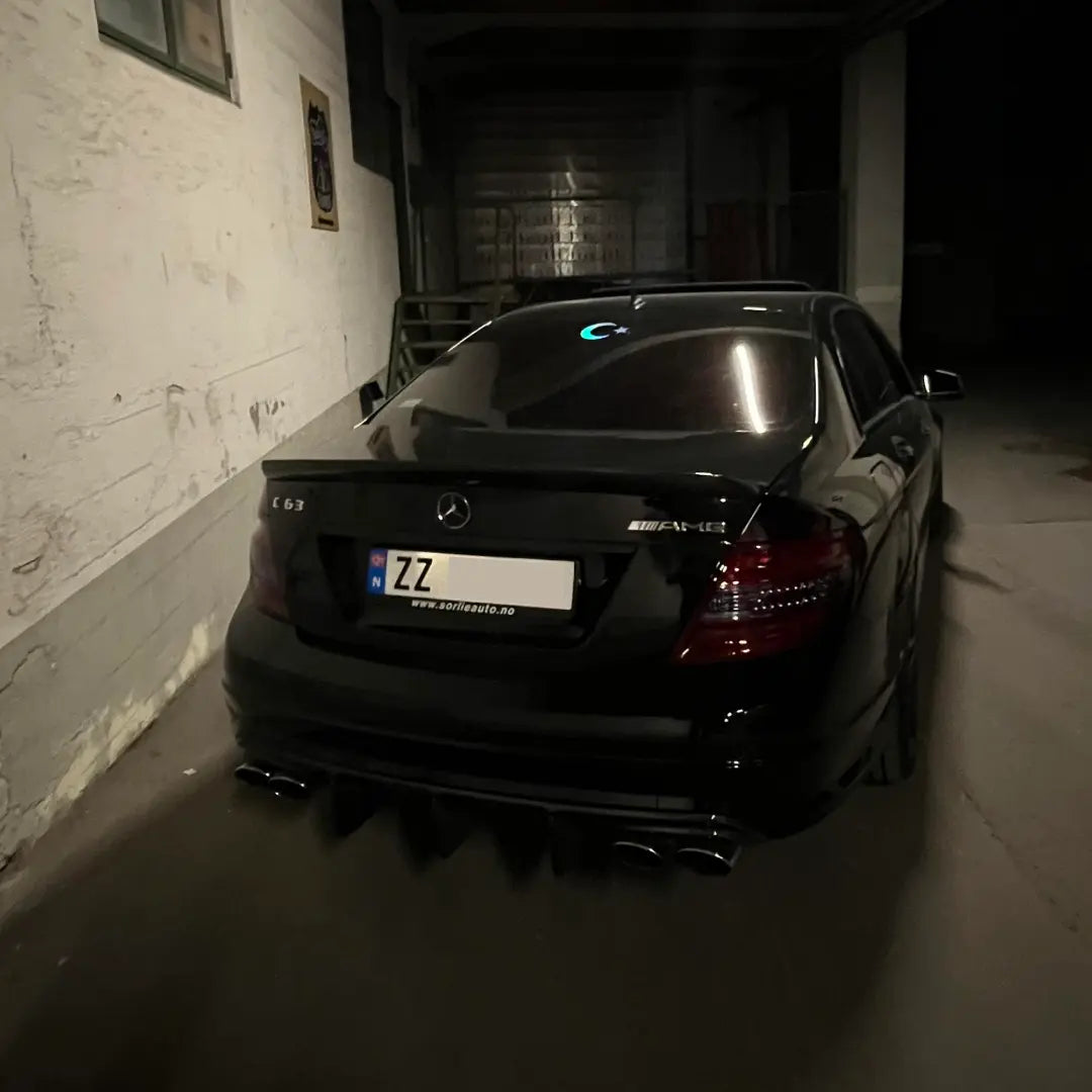 Mercedes Benz W204 C63 Carbon Fiber Diffuser - Sportsdeler