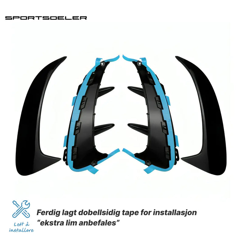 Mercedes Benz A-Klasse AMG W177 Air-vent deksel - Sportsdeler