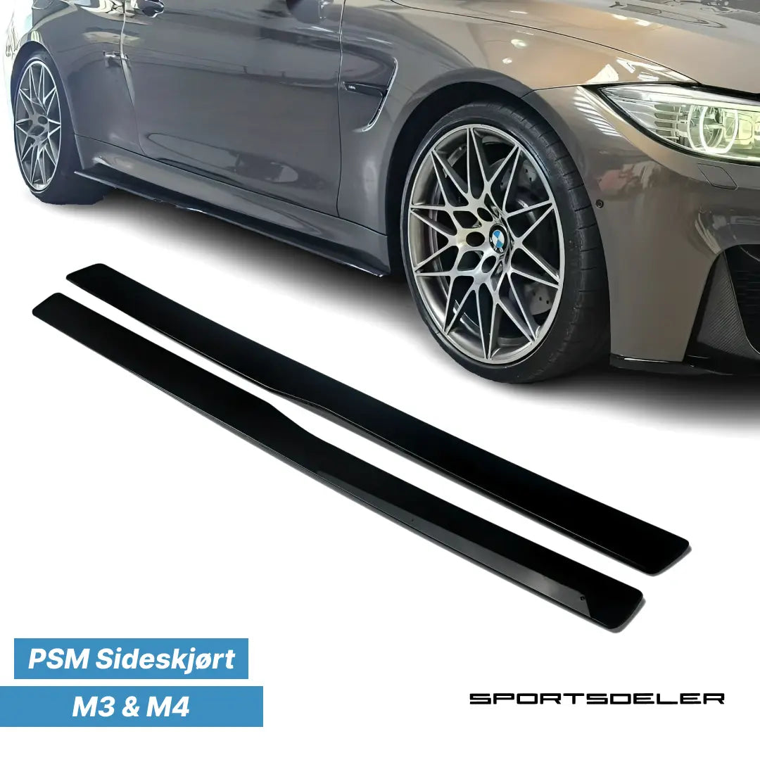 BMW M3 F80 M4 F82 PSM Sideskjørt - Sportsdeler