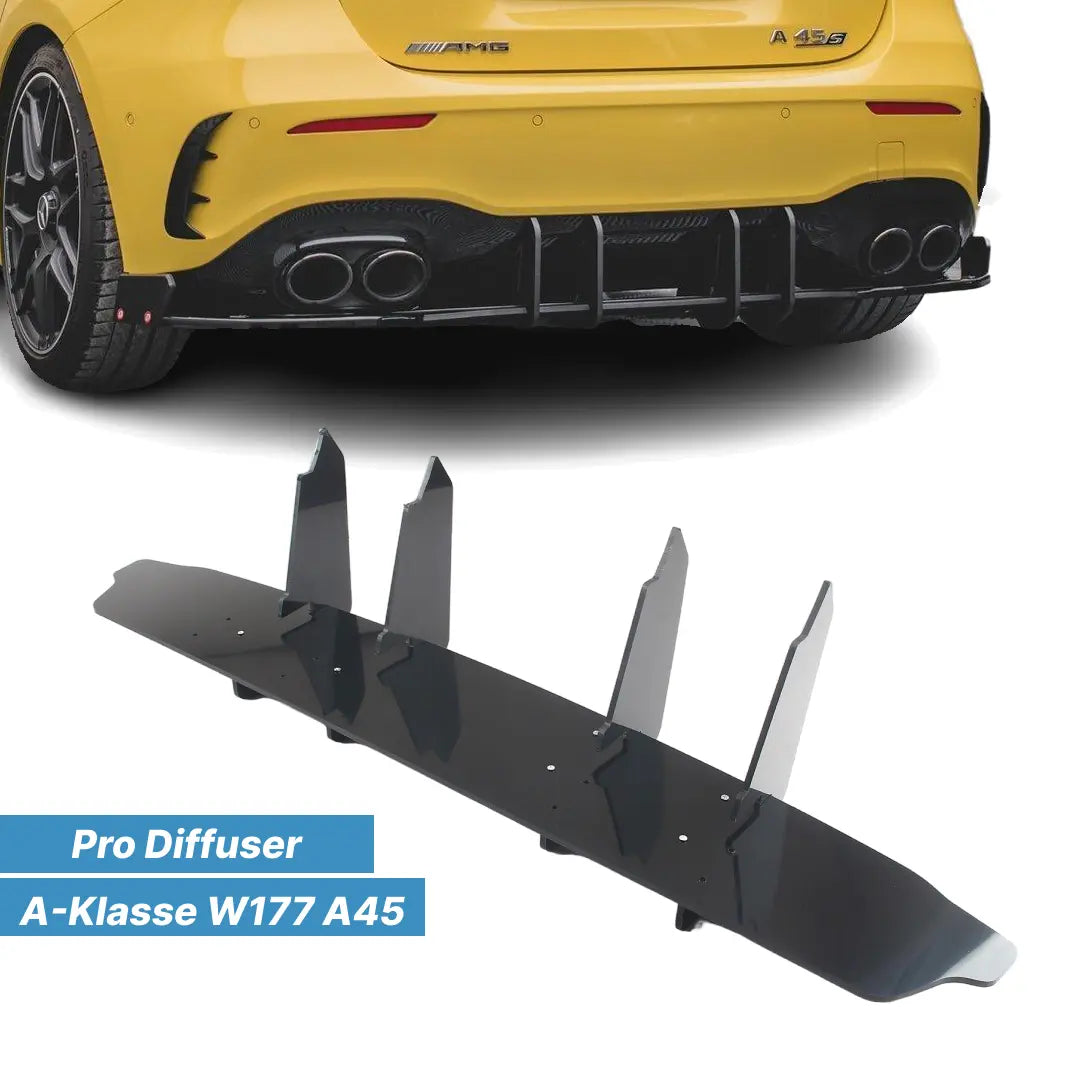 Mercedes Benz A-klasse W177 A45 Pro Diffuser - Sportsdeler