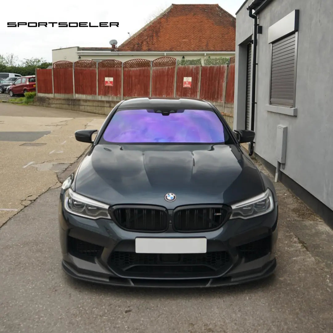 BMW F90 M5 pre-facelift Carbon fiber 3D frontleppe - Sportsdeler