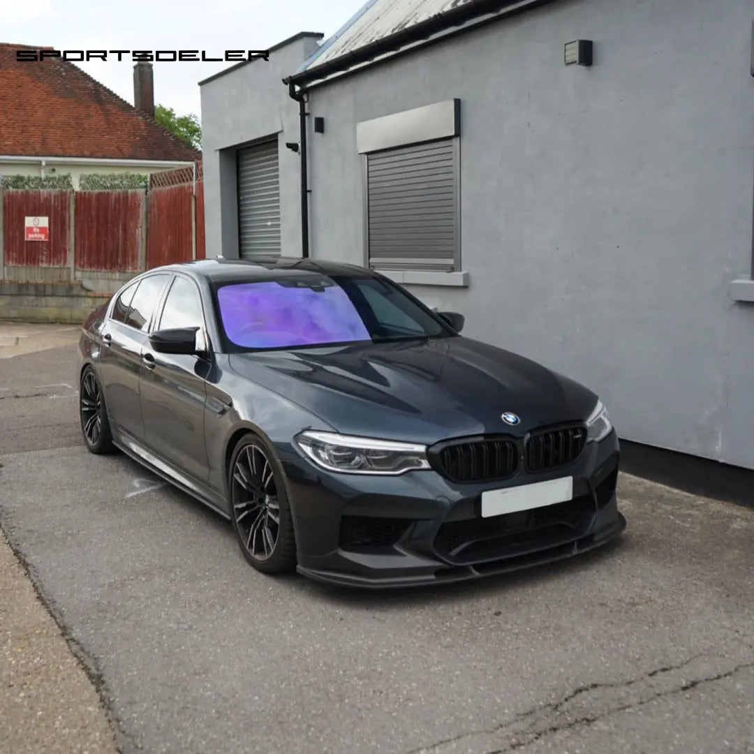 BMW F90 M5 pre-facelift Carbon fiber 3D frontleppe - Sportsdeler