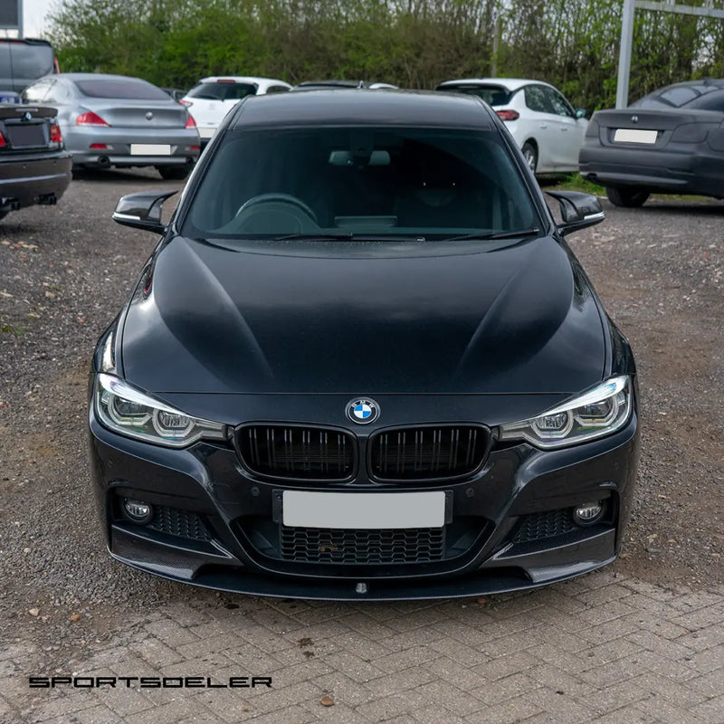 BMW F30/F31 3-Serie Performance Carbon Fiber Frontleppe - Sportsdeler