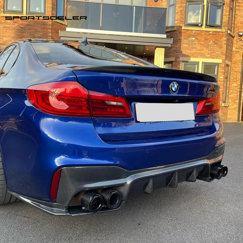 BMW F90 M5 Carbon fiber 3D Diffuser - Sportsdeler