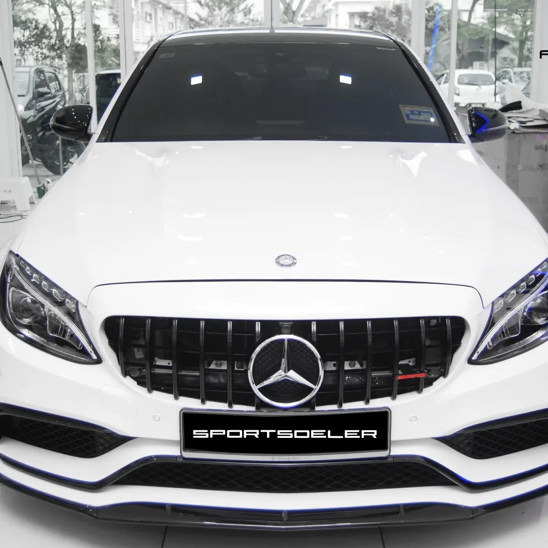 Mercedes Benz C-klasse W205/S205/C205 Pre facelift GT Grill "Black" - Sportsdeler