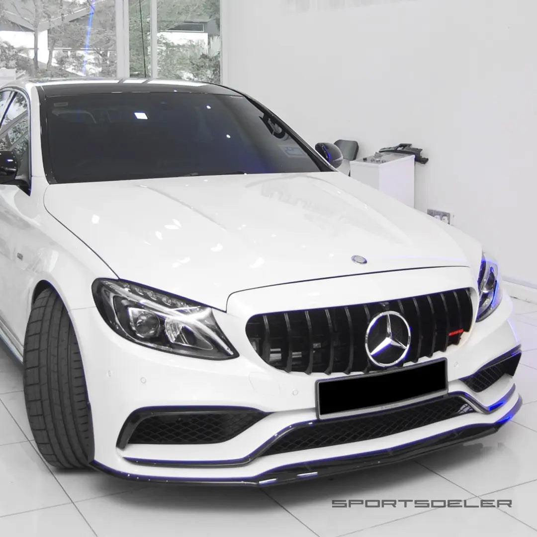 Mercedes Benz C-klasse W205/S205/C205 Pre facelift GT Grill "Black" - Sportsdeler