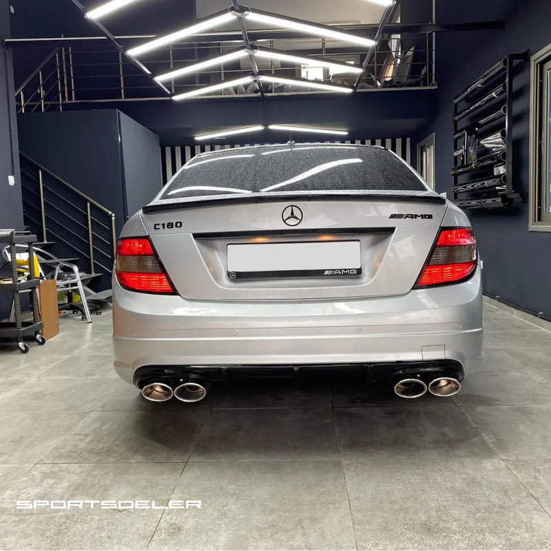 Mercedes W204 C-Klasse Eksos C63 Style - Sportsdeler