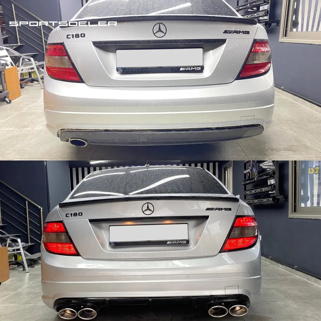 Mercedes W204 C-Klasse Eksos C63 Style - Sportsdeler