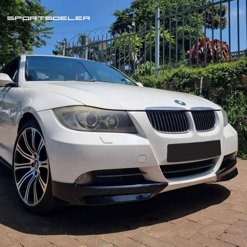 BMW M-Sport E90 E91 Bodykit Splitter LCI – ABS Frontsplitter, Schwarz Von A.B.S