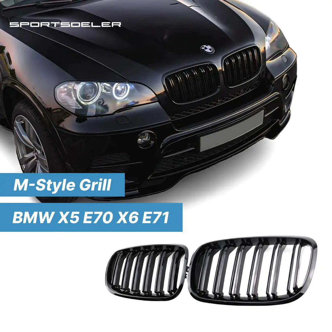 BMW E70/E71 X5/X6 M-Style Grill - Sportsdeler