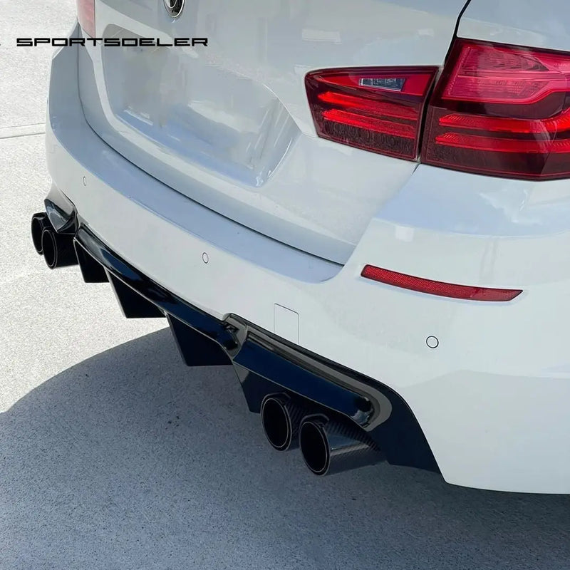 Dobbel Eksos endestusser BMW Carbon H Form - Sportsdeler