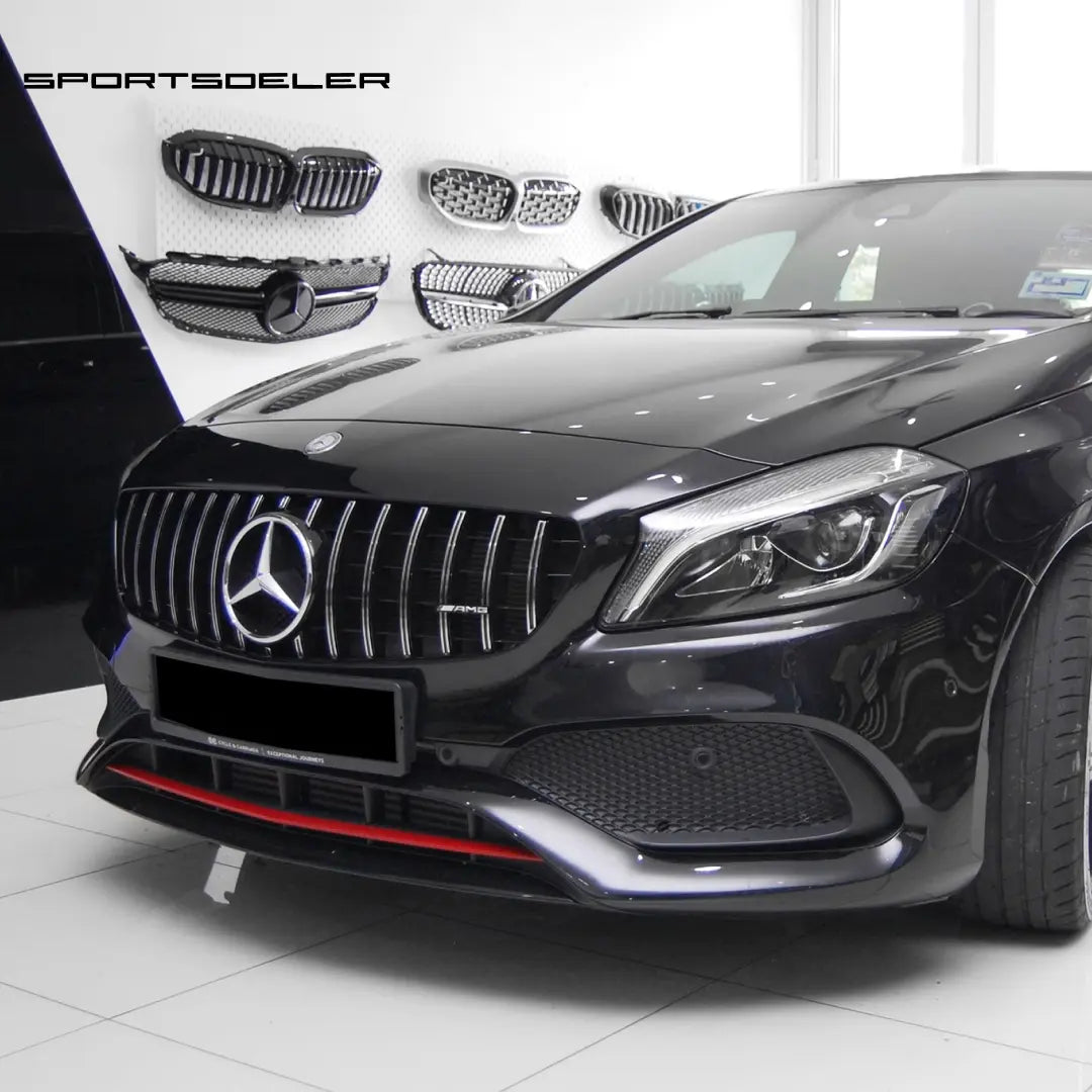 Mercedes Benz A-klasse W176 Pre Facelift GT Grill "Chrome" - Sportsdeler