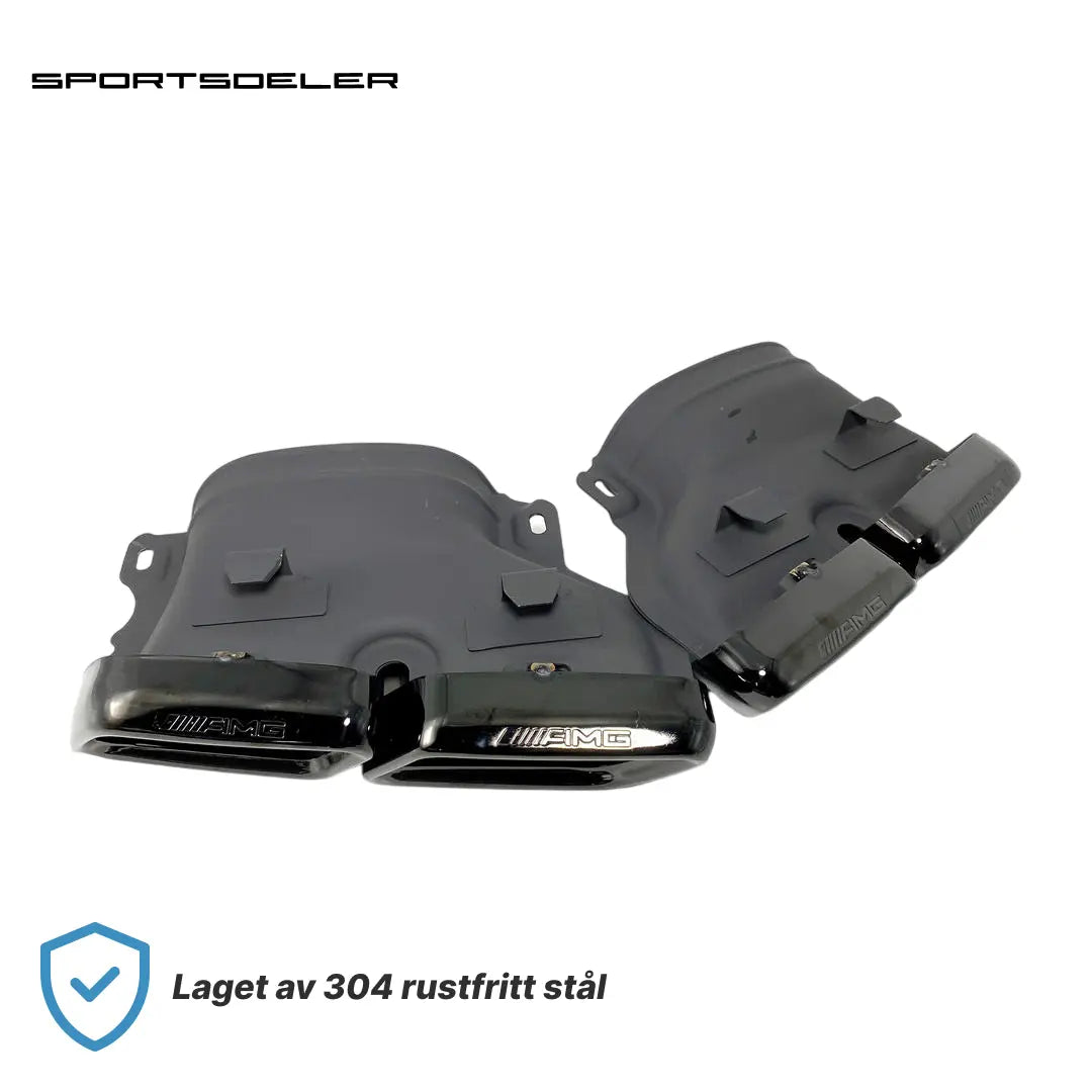 C63 Look Endestusser Mercedes Benz C-klasse W205/S205/C205 Pre Facelift AMG - Sportsdeler