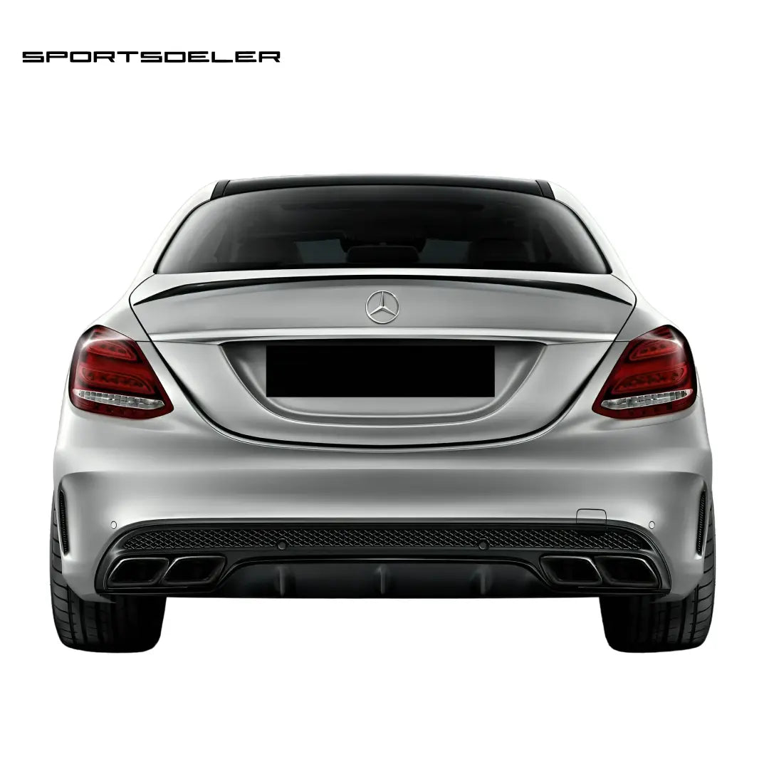 C63 Look Endestusser Mercedes Benz C-klasse W205/S205/C205 Pre Facelift AMG - Sportsdeler