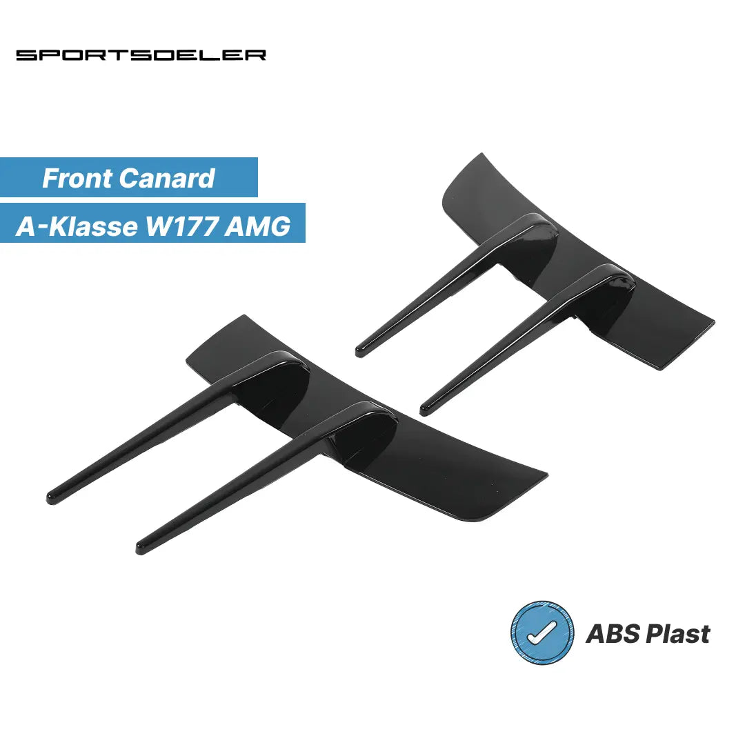 Mercedes Benz A-Klasse AMG W177 Front Canard - Sportsdeler