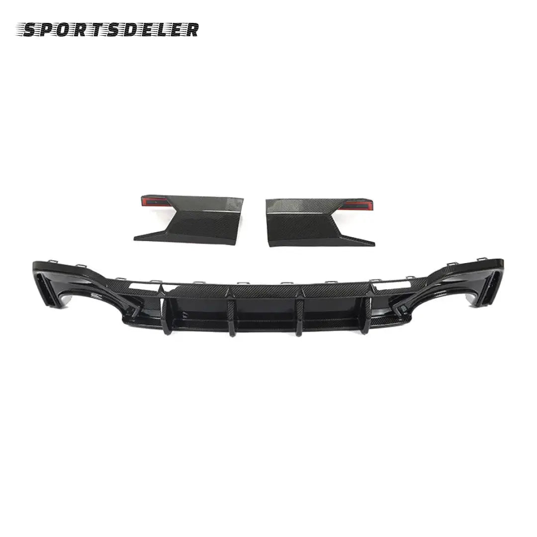 AUDI RS6 C8 AVANT Pre-preg Carbon Fiber Diffuser - Sportsdeler