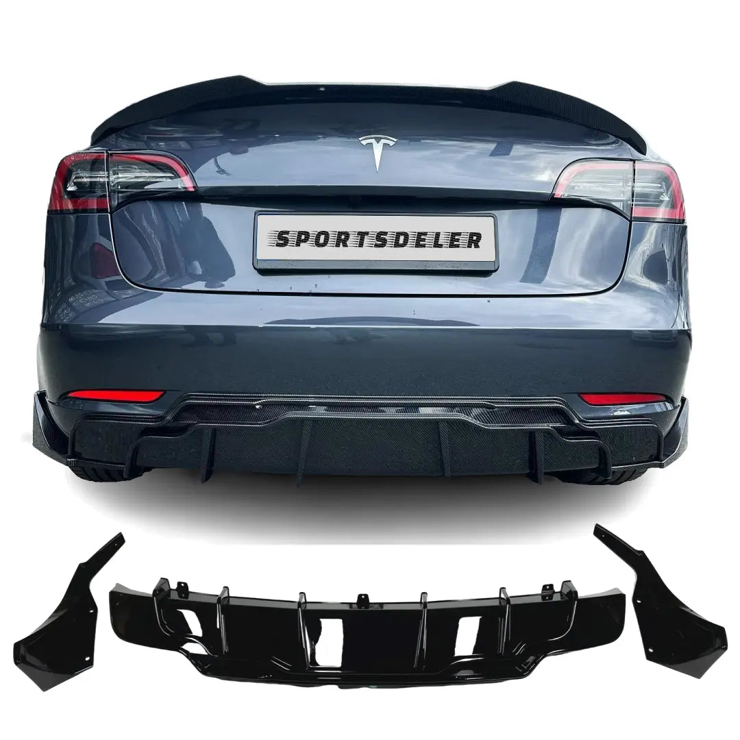Tesla Model 3 Diffuser - Sportsdeler