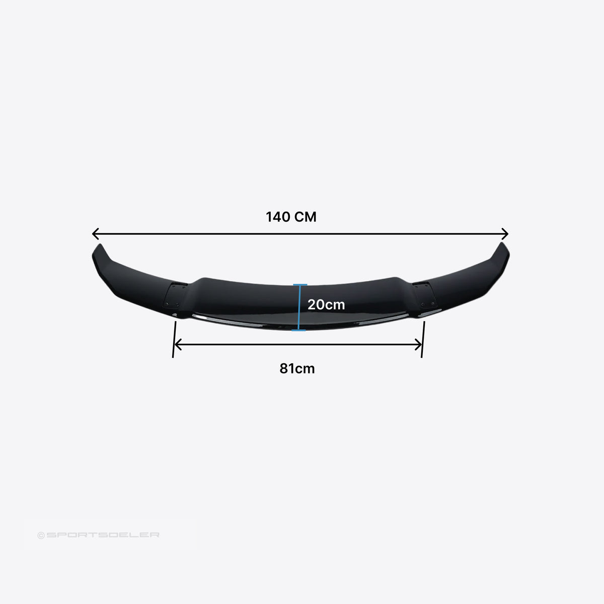 Universal V-Style Ving Spoiler – bilde 4 | Sportsdeler