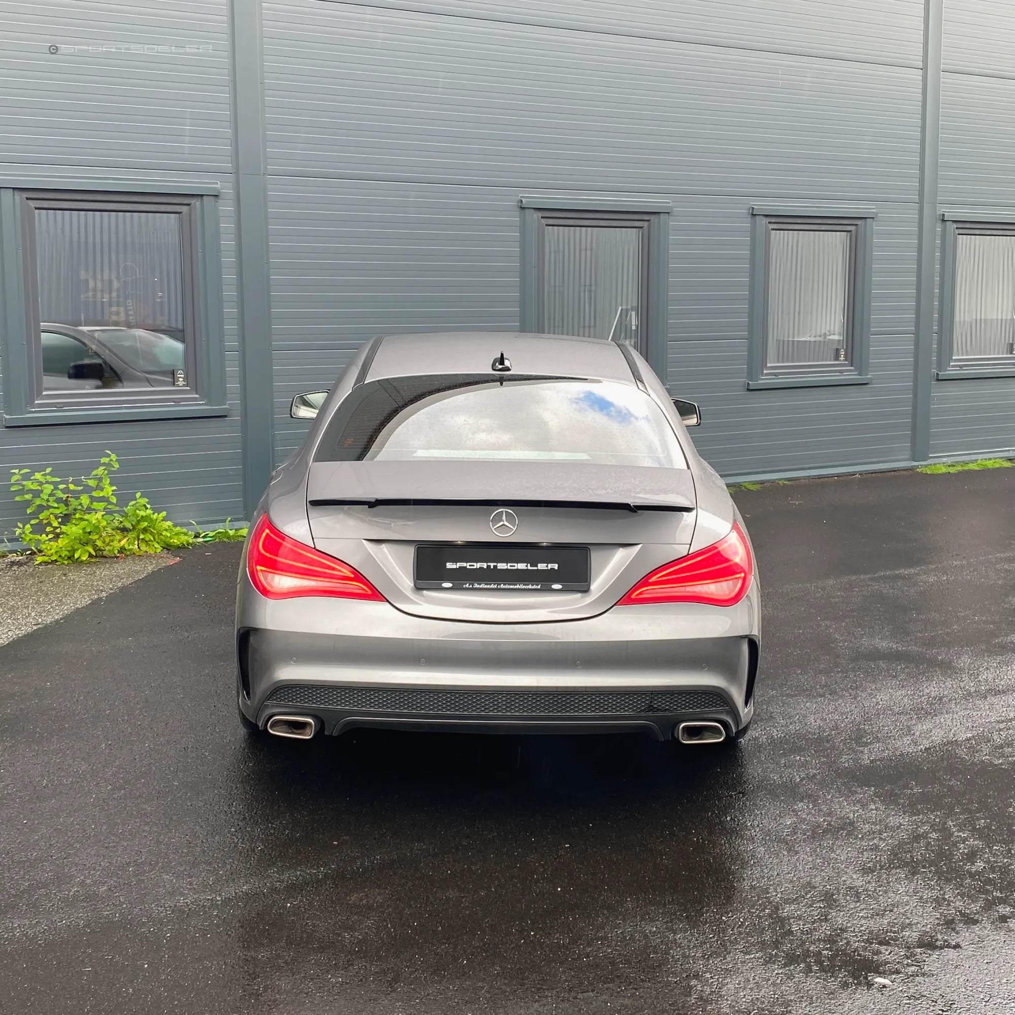 Mercedes Benz CLA W117 Brabus Spoiler