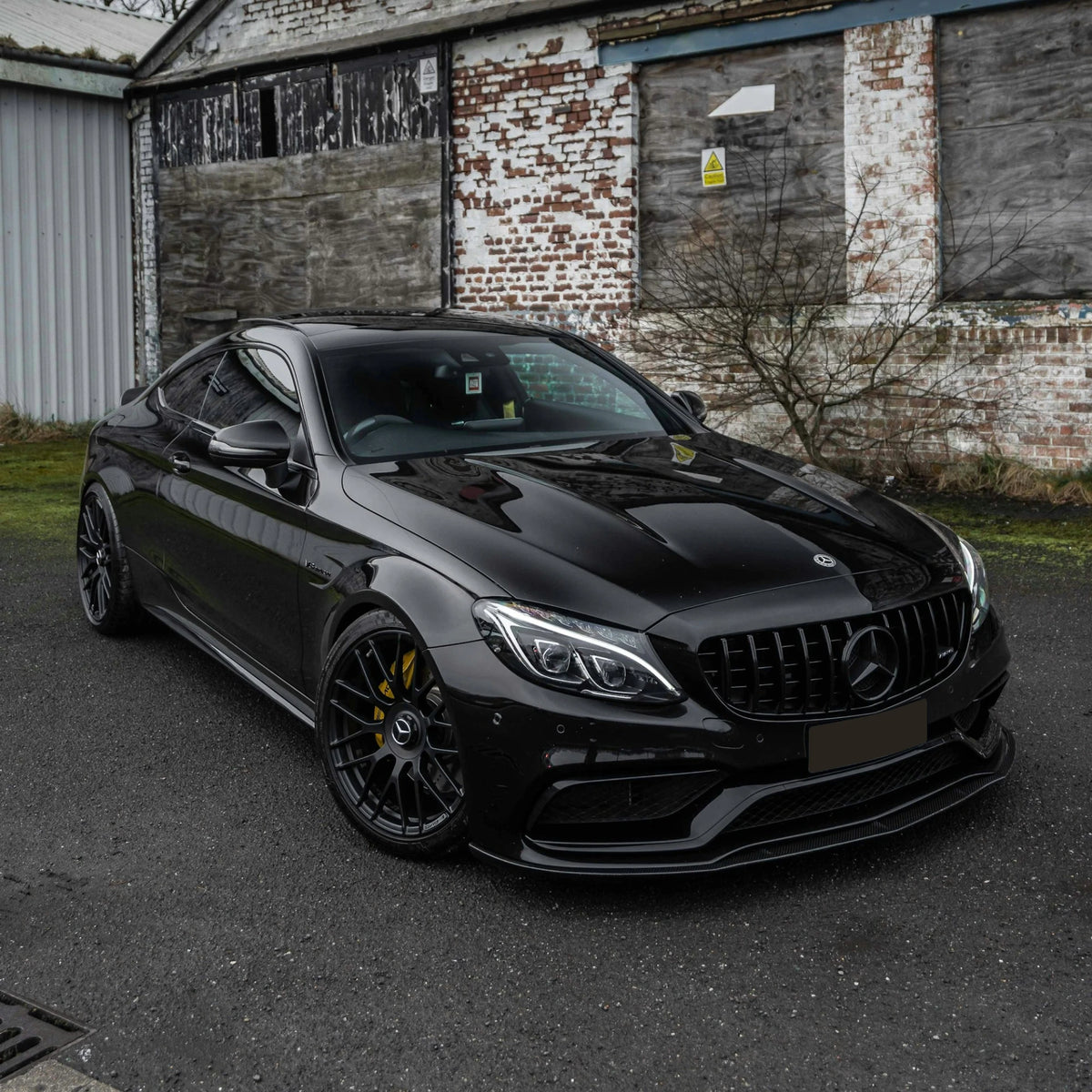 Mercedes C63 W205 S205 C205 GT Grill "Black" - Sportsdeler