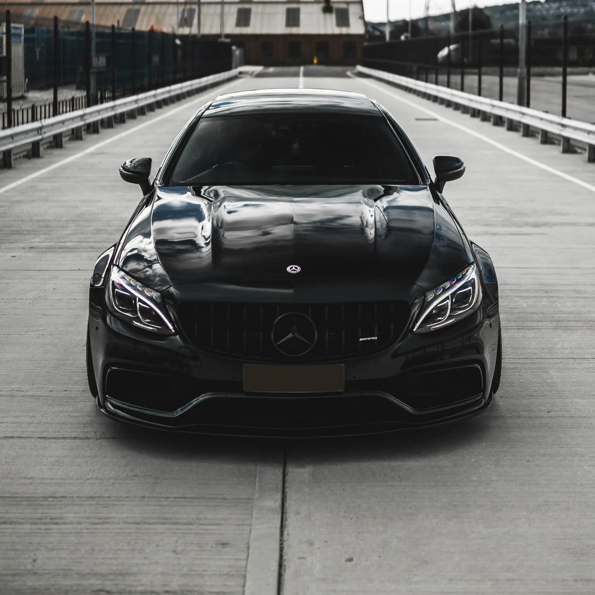 Mercedes C63 W205 S205 C205 GT Grill "Black" – bilde 3 | Sportsdeler