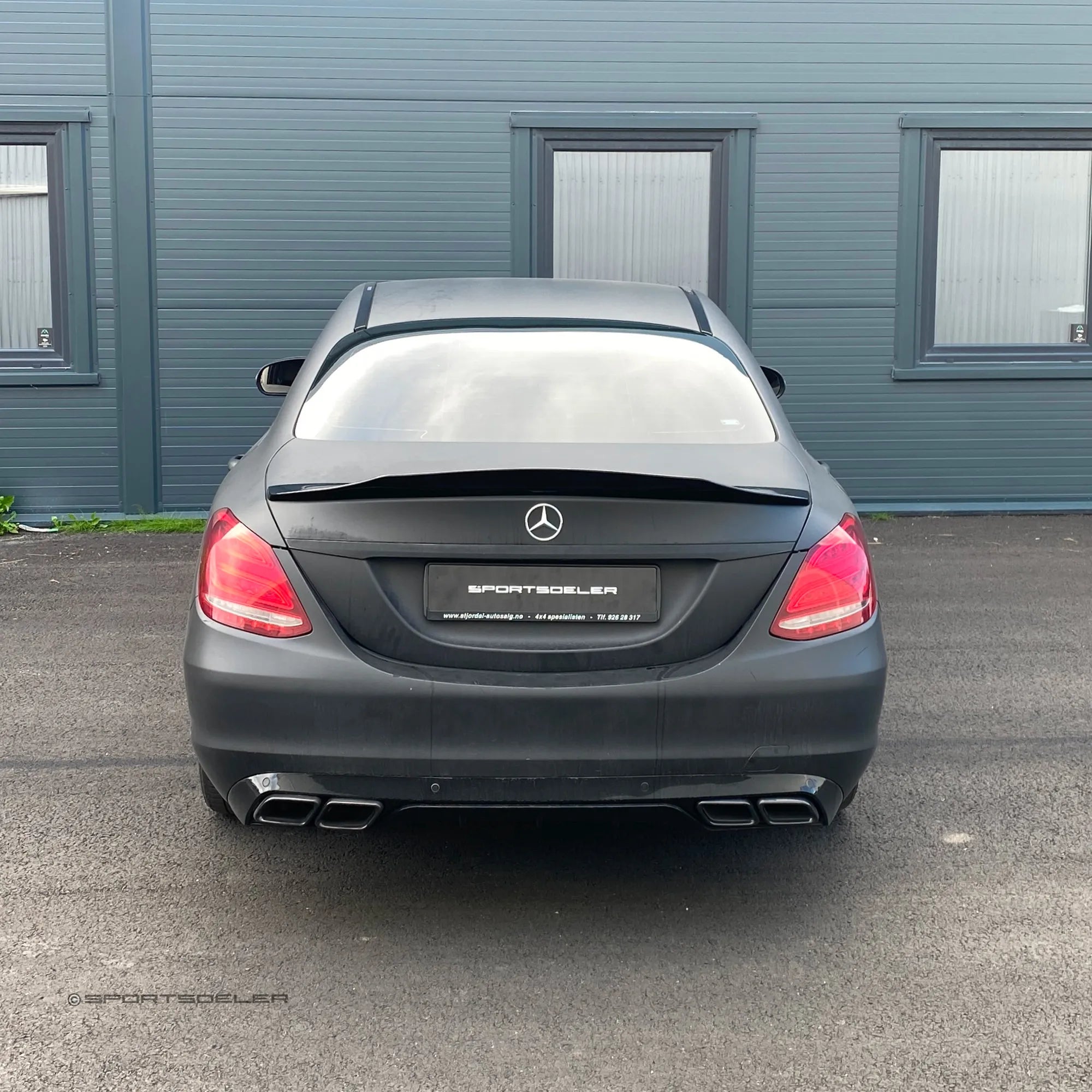 Mercedes W205 & S205 Standard Pre-Facelift Diffuser