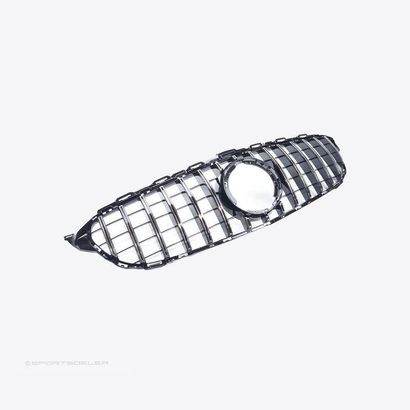 Mercedes C-klasse W205/S205/C205 Facelift GT Grill "Chrome" - Sportsdeler