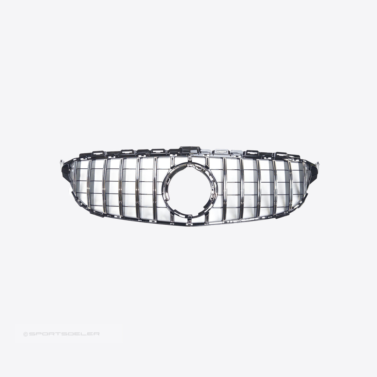 Mercedes C-klasse W205/S205/C205 Facelift GT Grill "Chrome" - Sportsdeler