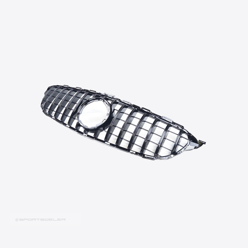 Mercedes C-klasse W205/S205/C205 Facelift GT Grill "Black" - Sportsdeler