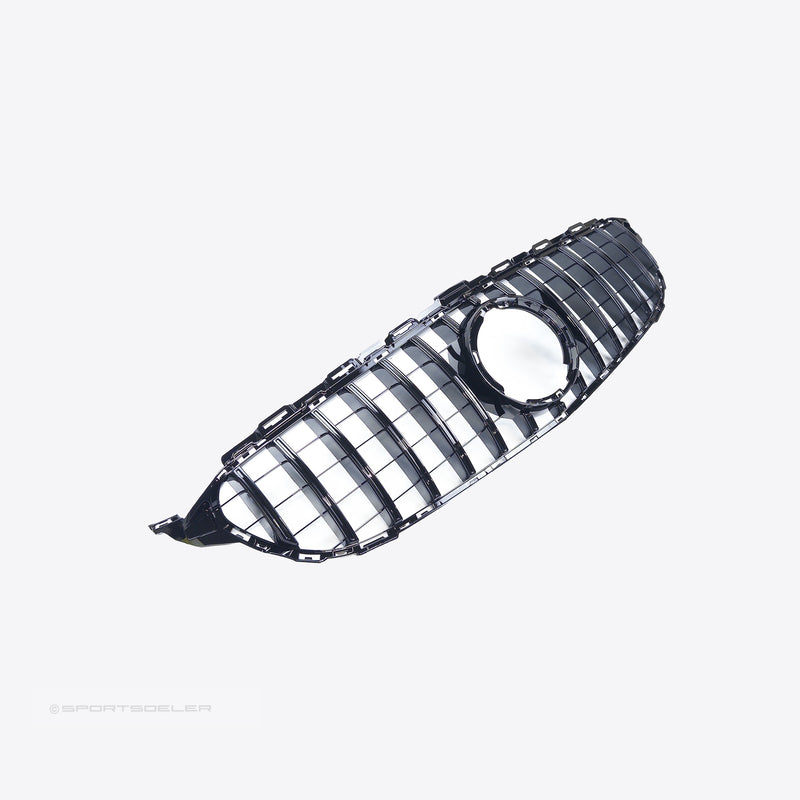 Mercedes C-klasse W205/S205/C205 Facelift GT Grill "Black" - Sportsdeler