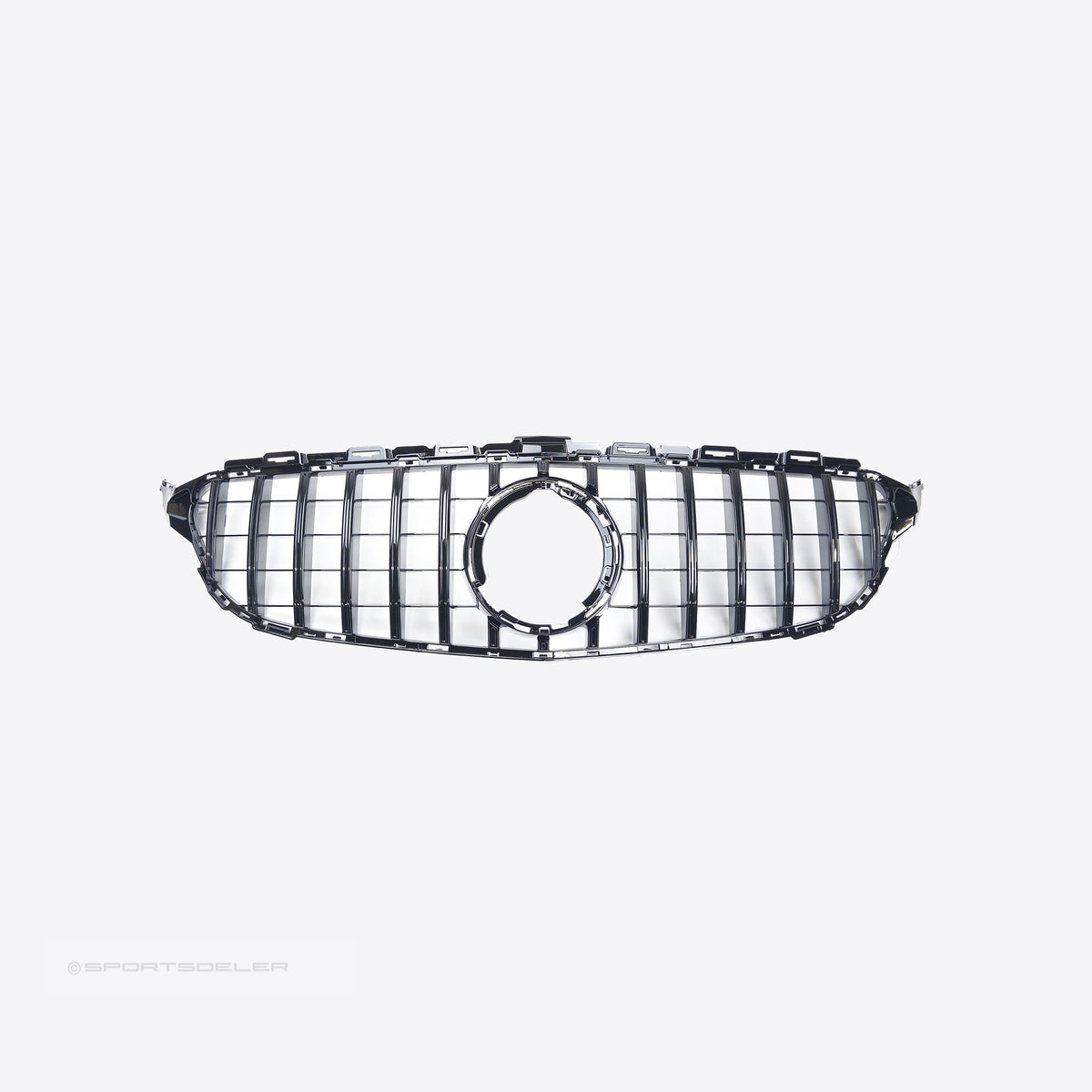 Mercedes C-klasse W205/S205/C205 Facelift GT Grill "Black" - Sportsdeler