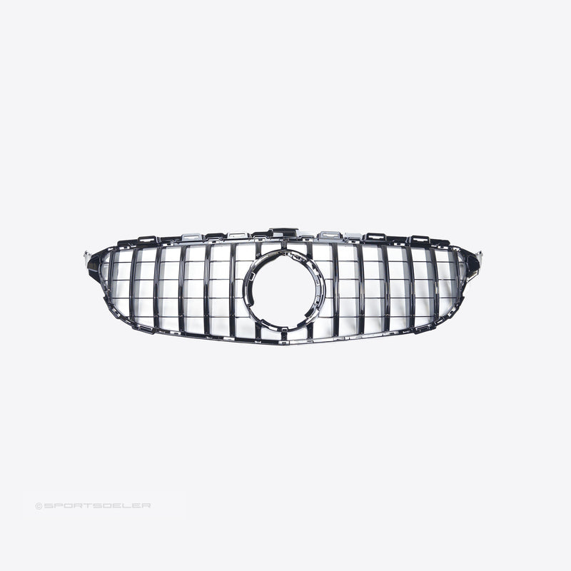 Mercedes C-klasse W205/S205/C205 Facelift GT Grill "Black" - Sportsdeler
