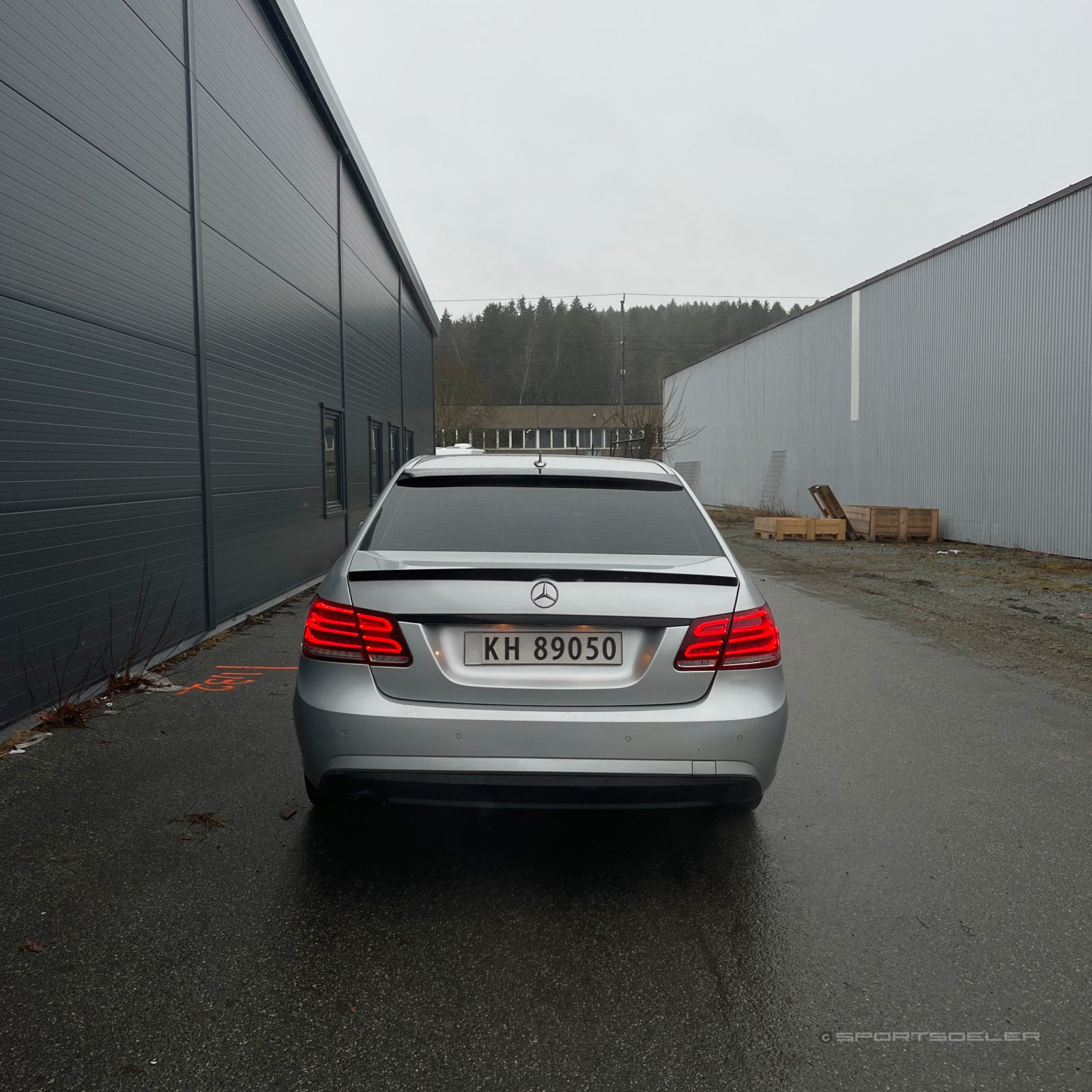 Mercedes E-klasse W212 Spoiler