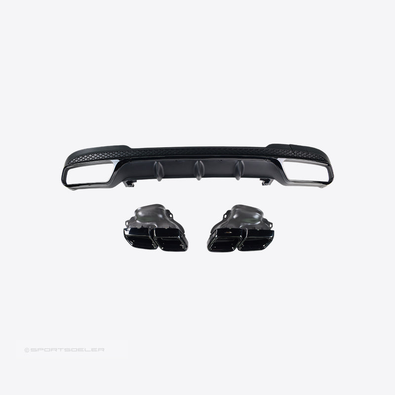Mercedes E-klasse W212 Facelift Diffuser - Sportsdeler