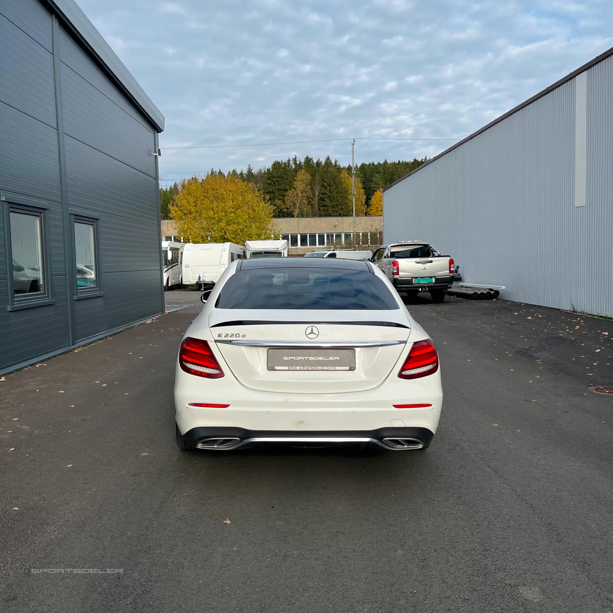 Mercedes Benz E-klasse W213 E63 Style Spoiler