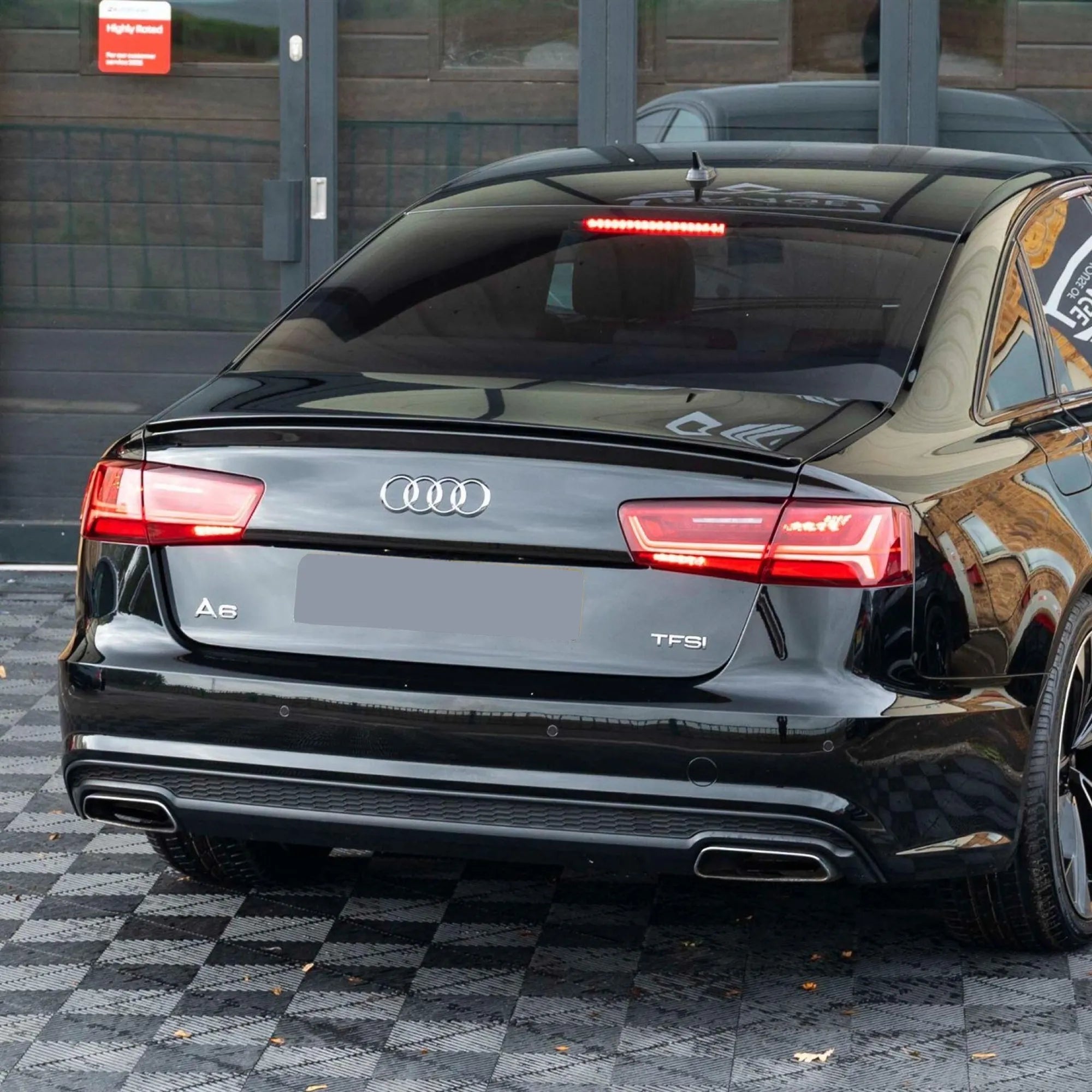 Audi A6 C7 Sedan S Style Spoiler