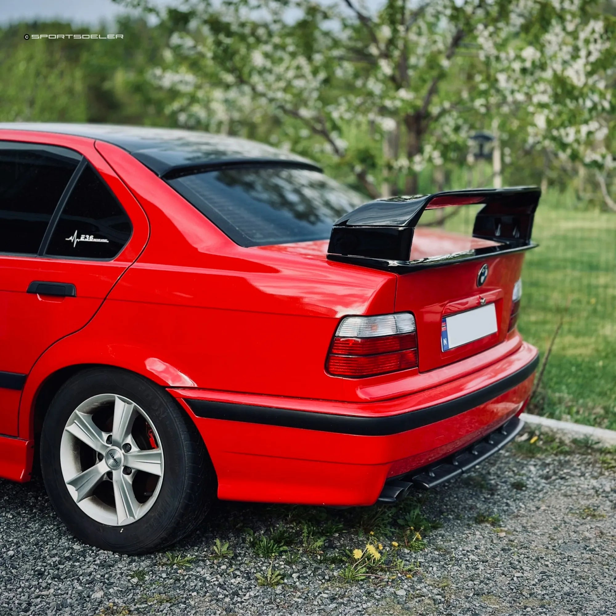 BMW E36 LTW Ving Spoiler