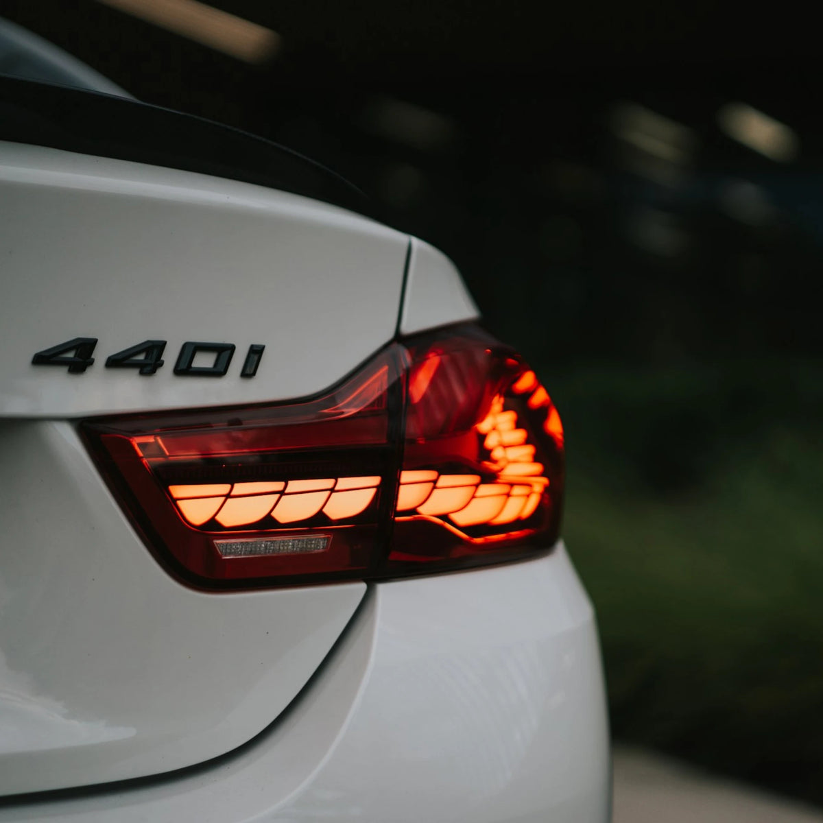 BMW F32/F33/F36 & F82/F83 M4 GTS OLED baklykter "Rød" - Sportsdeler