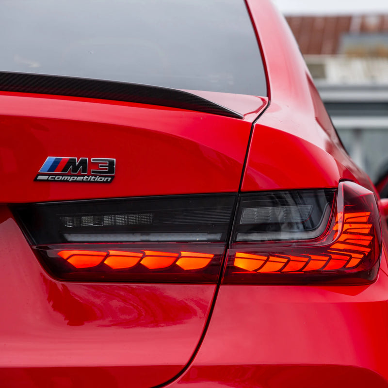 BMW G20 & G80 M3 GTS OLED baklykter "Rød" - Sportsdeler