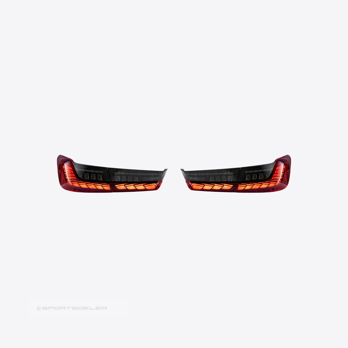 BMW G20 & G80 M3 GTS OLED baklykter "Rød" - Sportsdeler
