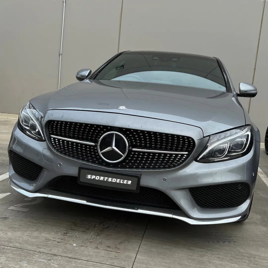 Diamond grill til Mercedes Benz C-klasse W205/S205 - Sportsdeler