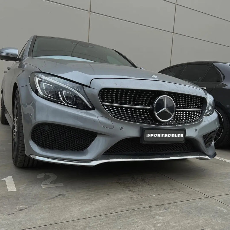 Diamond grill til Mercedes Benz C-klasse W205/S205 - Sportsdeler