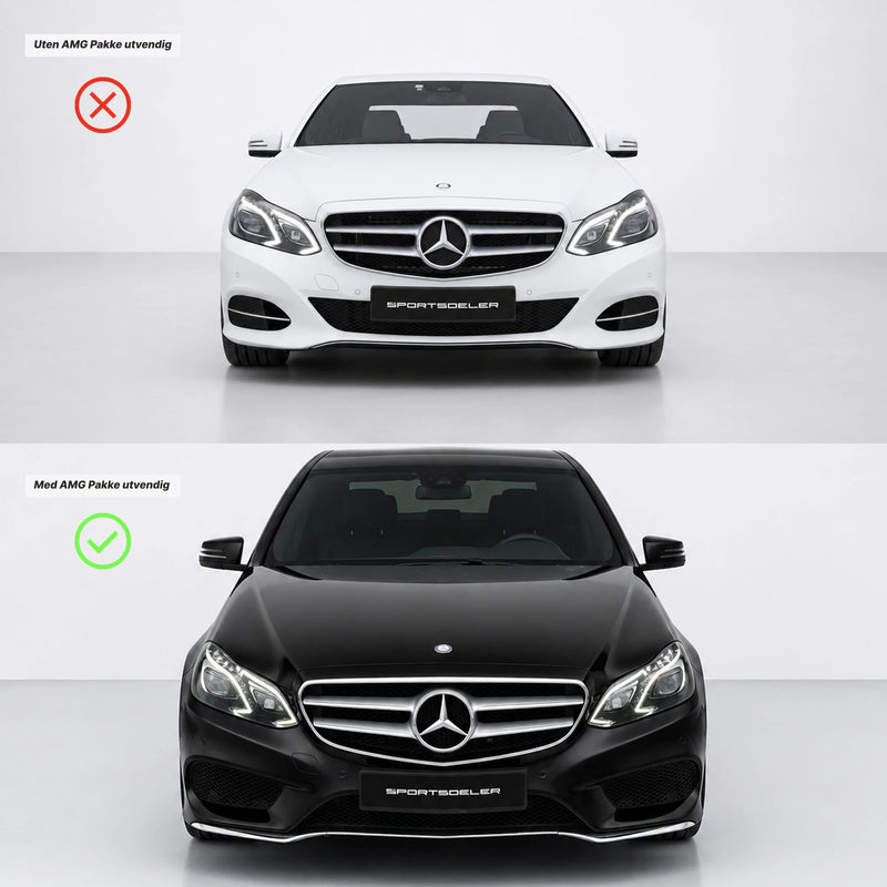 Mercedes E-Klasse W212 S212 & C207 AMG Facelift Frontleppe - Sportsdeler